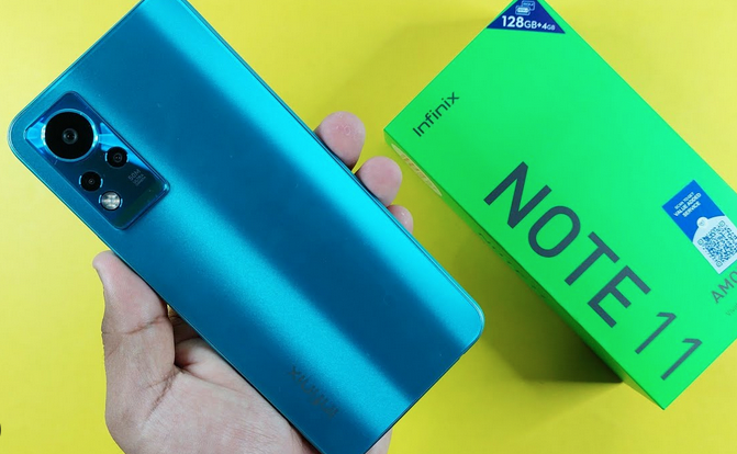 Infinix note 11 with box