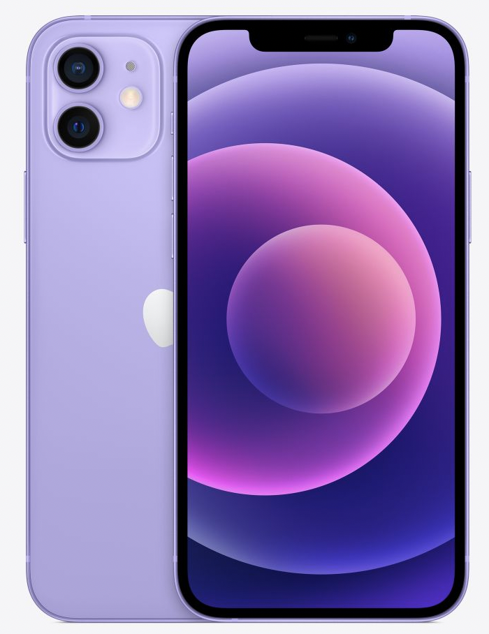 iPhone 12 picture Purple
