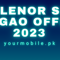 Telenor Sim Lagao Offer