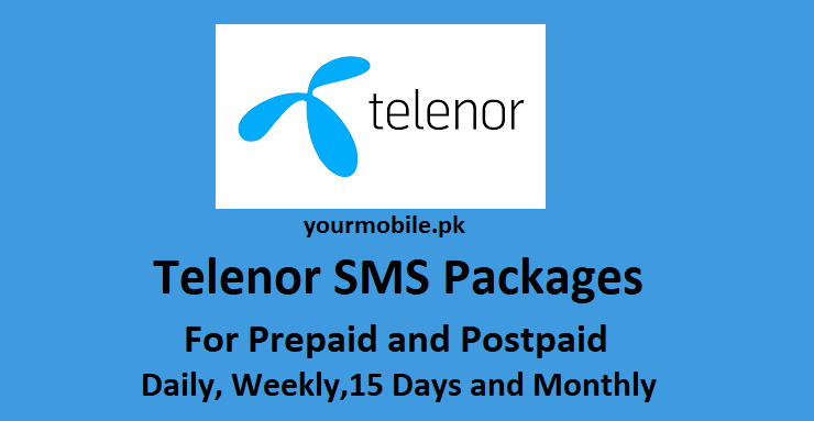 Telenor SMS Packages
