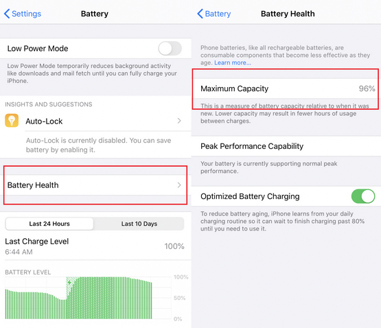 iphone battery health