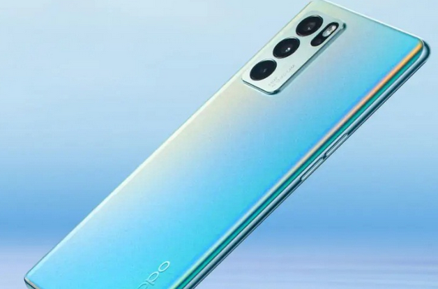 oppo reno 6 back view