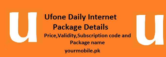 ufone daily intenet package