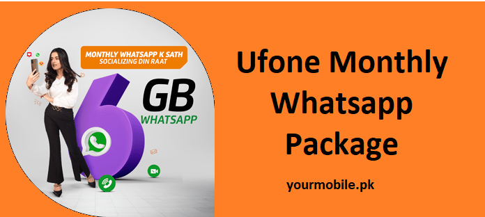 Ufone Monthly Whatsapp Package