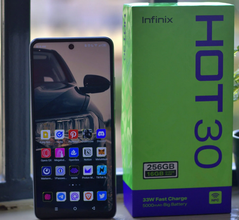 Infinix hot 30 with box