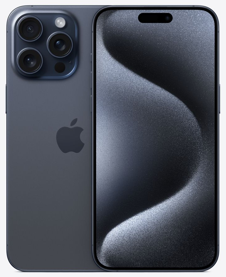 apple-iphone-15-pro-max-blue-titanium-front-back