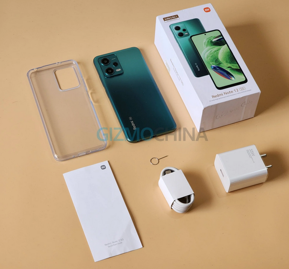 redmi note 12 with all accessories