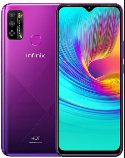 Infinix Hot 9 Play 4 64 purple