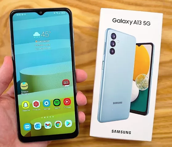 Samsung A13 4 64 blue with box