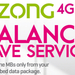 zong balance saver