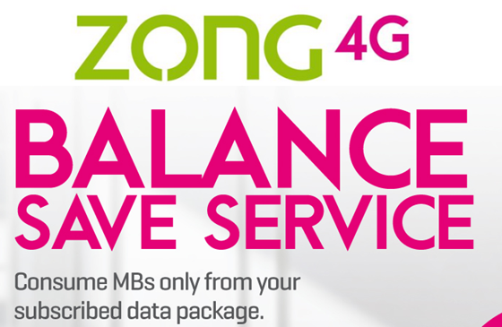 zong balance saver